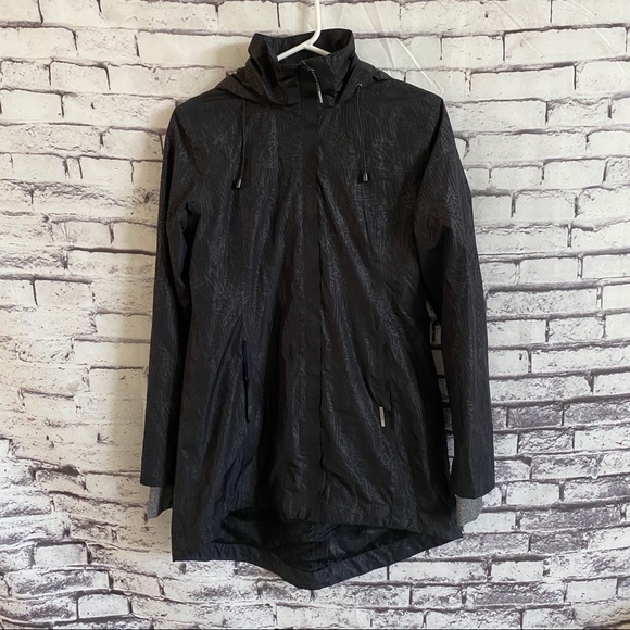 mondetta rain jacket grey